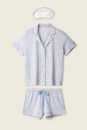 PJ Salvage - Animal Lover Leopard Print 3-Piece Shorts Set