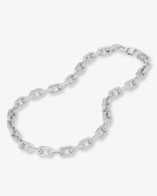 Frankie Chain Necklace 18" - Silver
