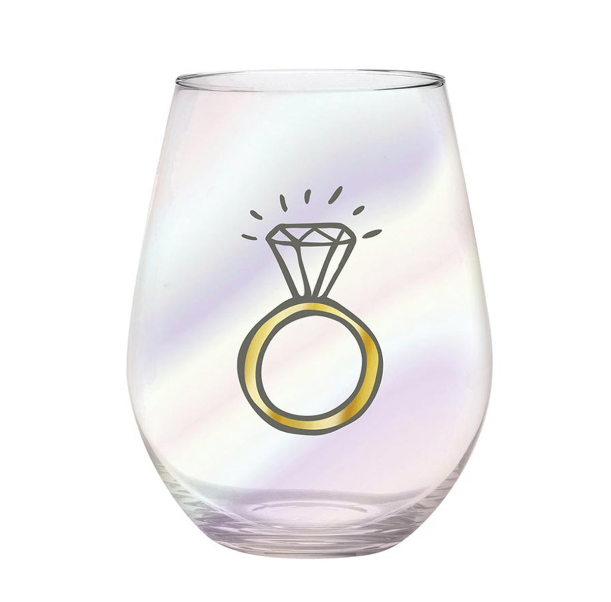 Wine Glass Jumbo- Wedding Ring