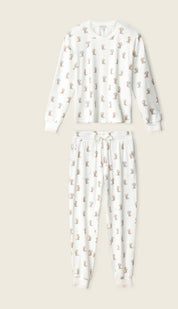 PJ Salvage Western Blooms Boot Bouquet  Long Sleeve Top