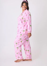 PJ Salvage Flamingo Flannel PJ Set