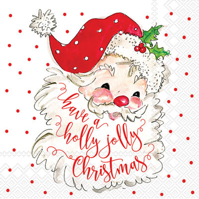 Cocktail Napkins- Holly Jolly