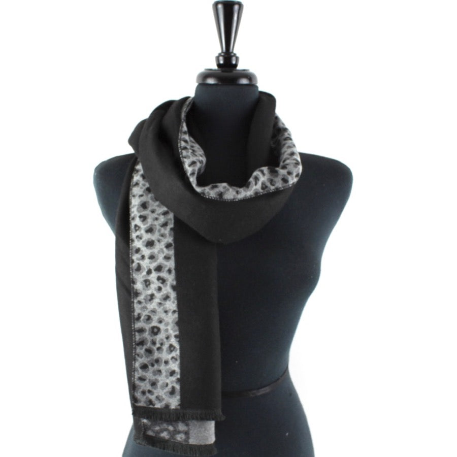 Scarf - Wild Borneo/ Black