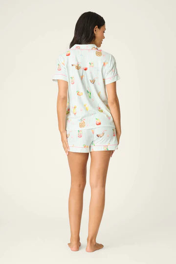 PJ Salvage - It's Five O'clock Somewhere Cocktail Print 3 pc Set