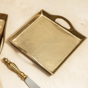 Gold Textured Small Tray