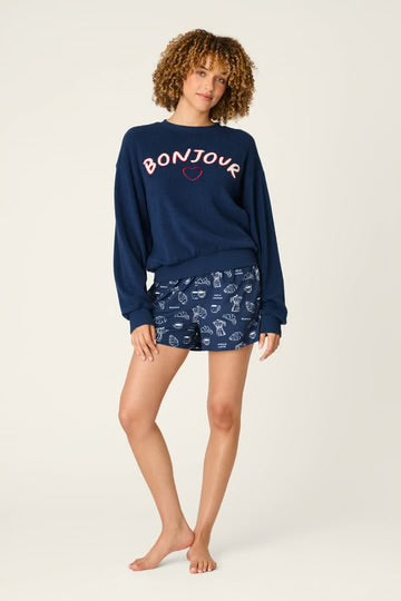 PJ Salvage Boucle Sweater - Bonjour Babe