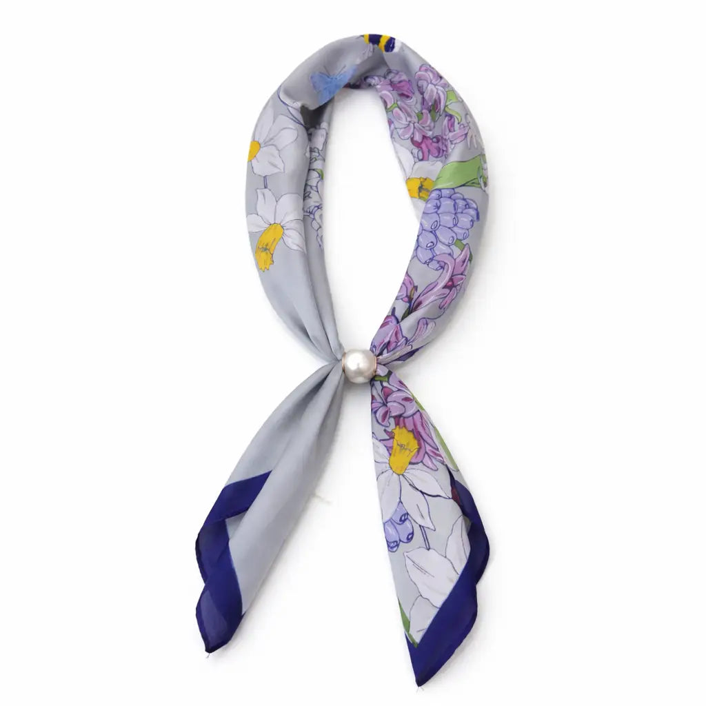 Ready To Wear Magnetic Scarf - Lavendar