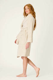 Luxe Plush Natural Robe