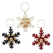 Snowflake Hanger With Bells