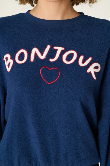 PJ Salvage Boucle Sweater - Bonjour Babe