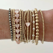 Pippa Bracelet Solo Heart - Pink