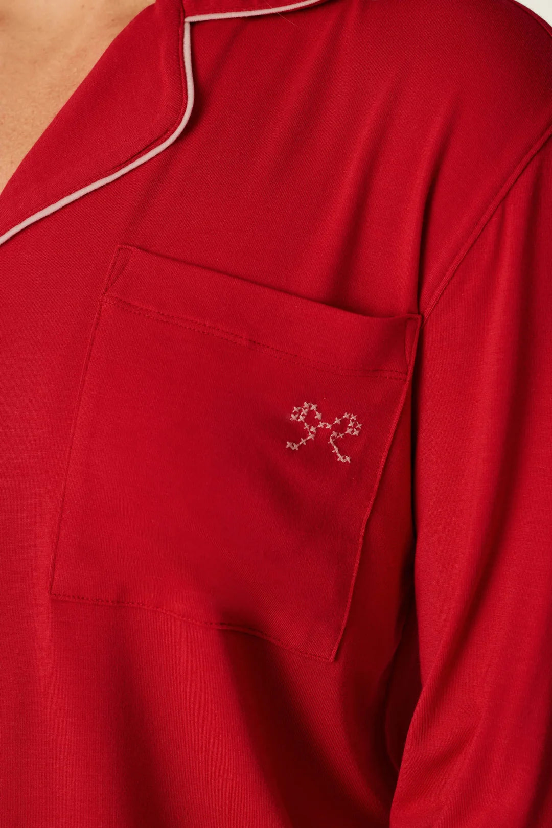 Sweetheart Dreams Red Long Sleeve PJ Set