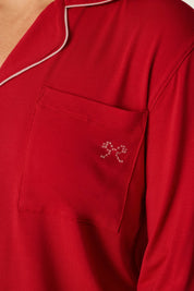 Sweetheart Dreams Red Long Sleeve PJ Set