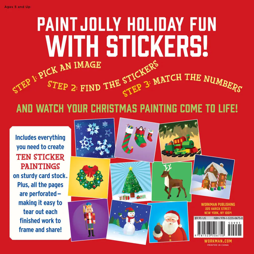 Paint By Sticker Kids / Christmas