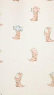 PJ Salvage Western Blooms Boot Bouquet Shorts