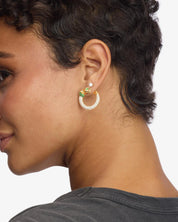 Jaguar Pave Illusion Hoops