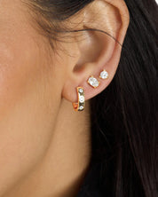 Ashley Chain Convertible Earring Mixed Metal