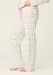 Playful Prints Island Time Open Leg PJ Pants