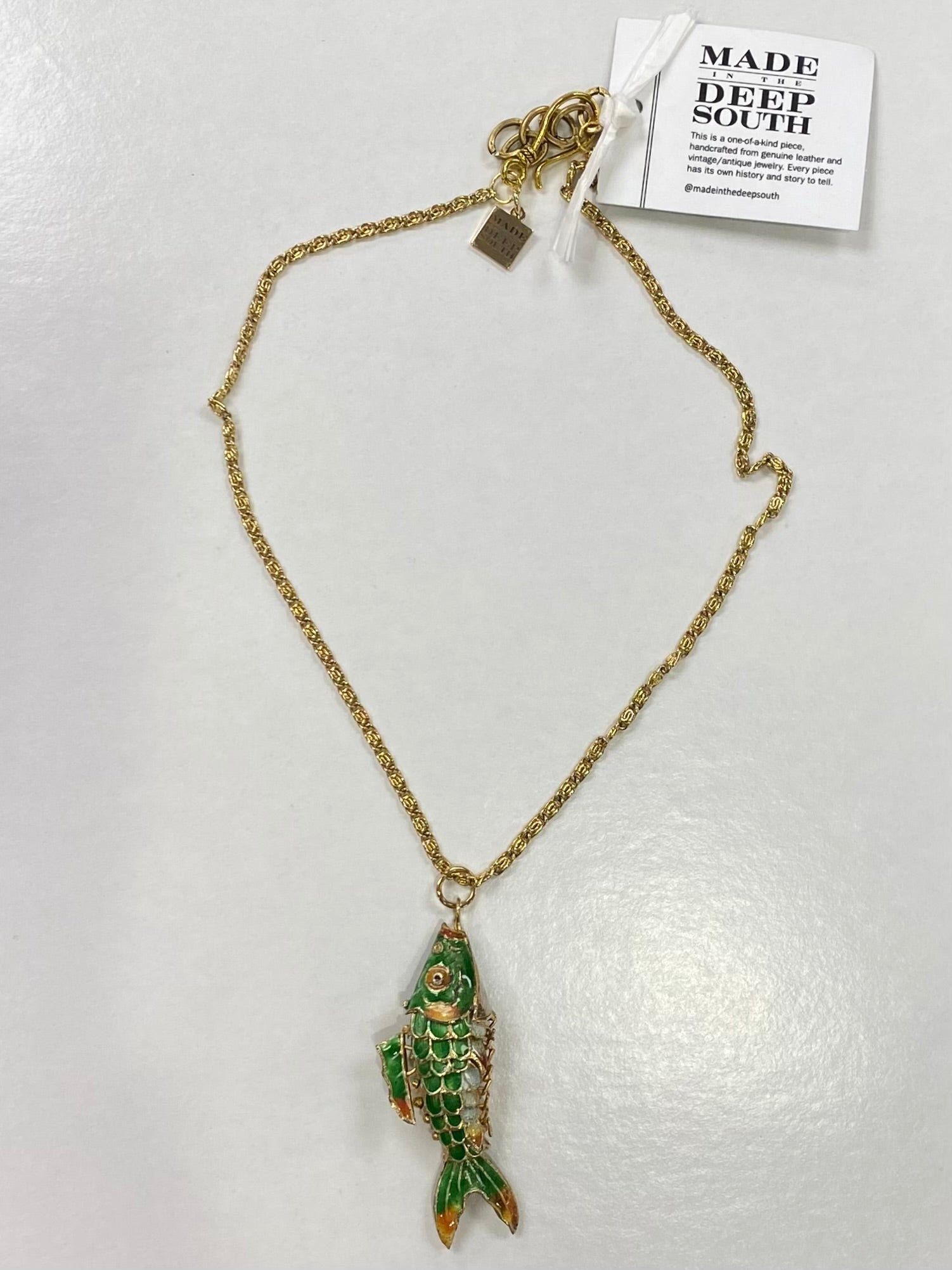 Fish Pendant Necklace