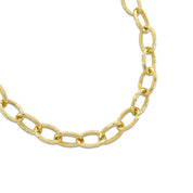 Textured Oval Chain