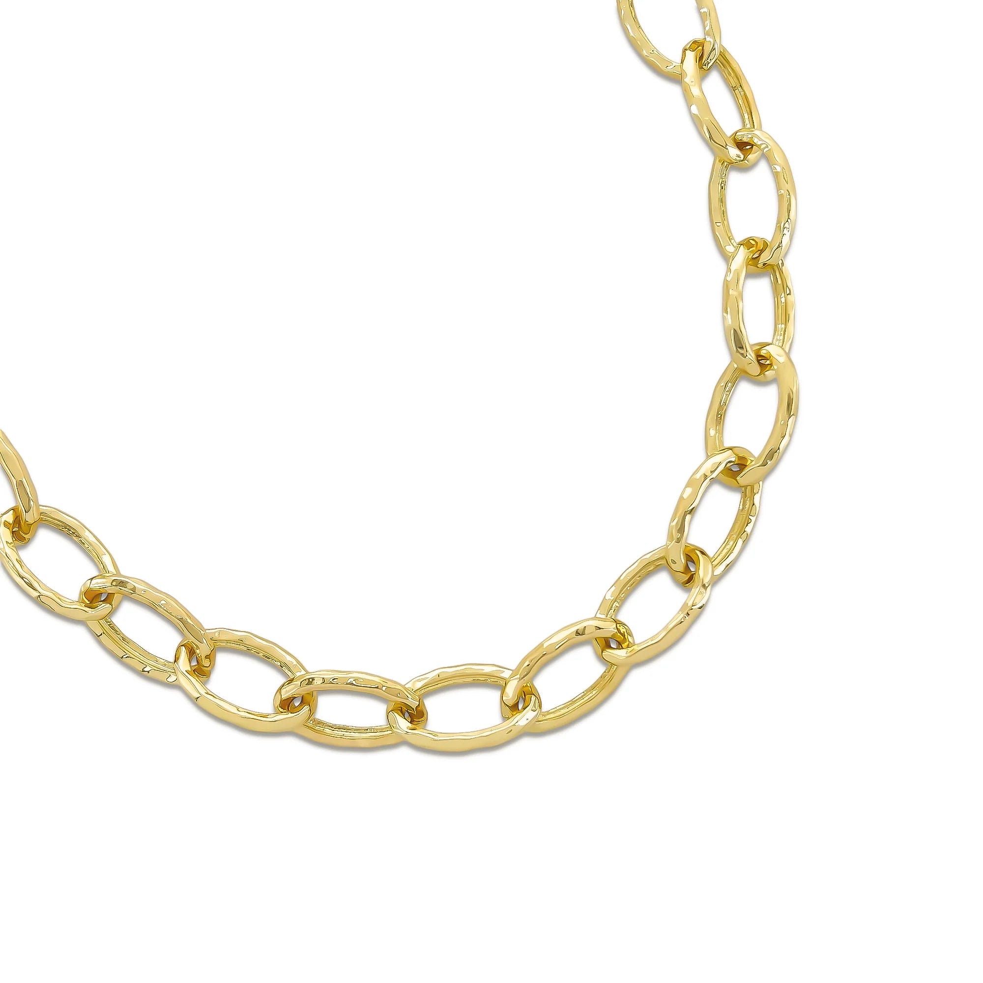Textured Oval Chain