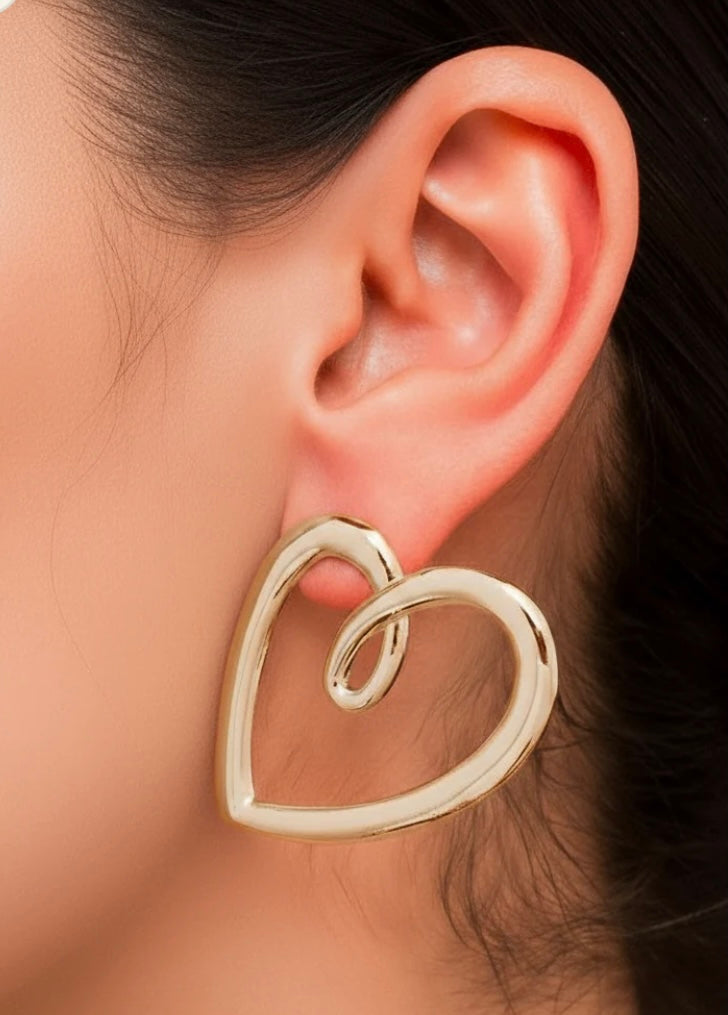 Small Finding Love Studs