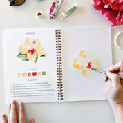 Tropical Watercolor Workbook With Watercolor Paint Set