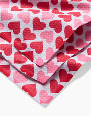 Dishcloth Set - Blushing Hearts