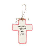 Family Sentiment Cross / Everything Wonderful