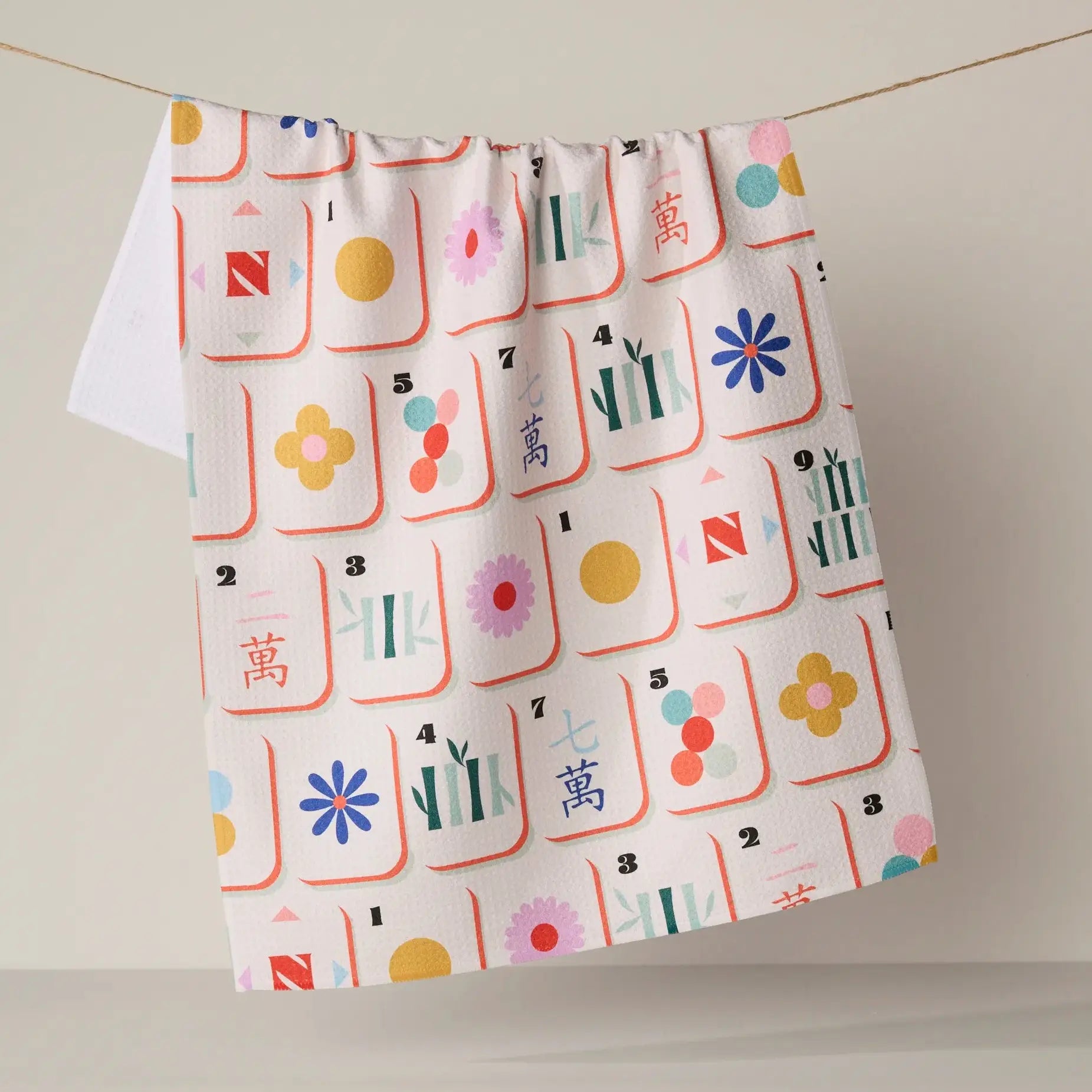 Tea Towel - Tile Toss