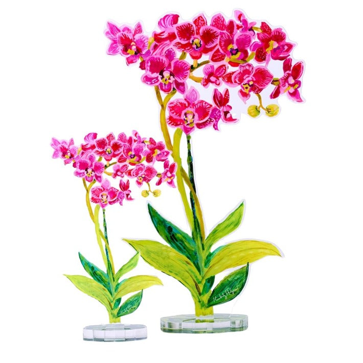 Acrylic Flower Aphrodite Orchid - Large