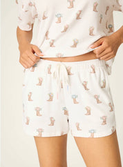PJ Salvage Western Blooms Boot Bouquet Shorts