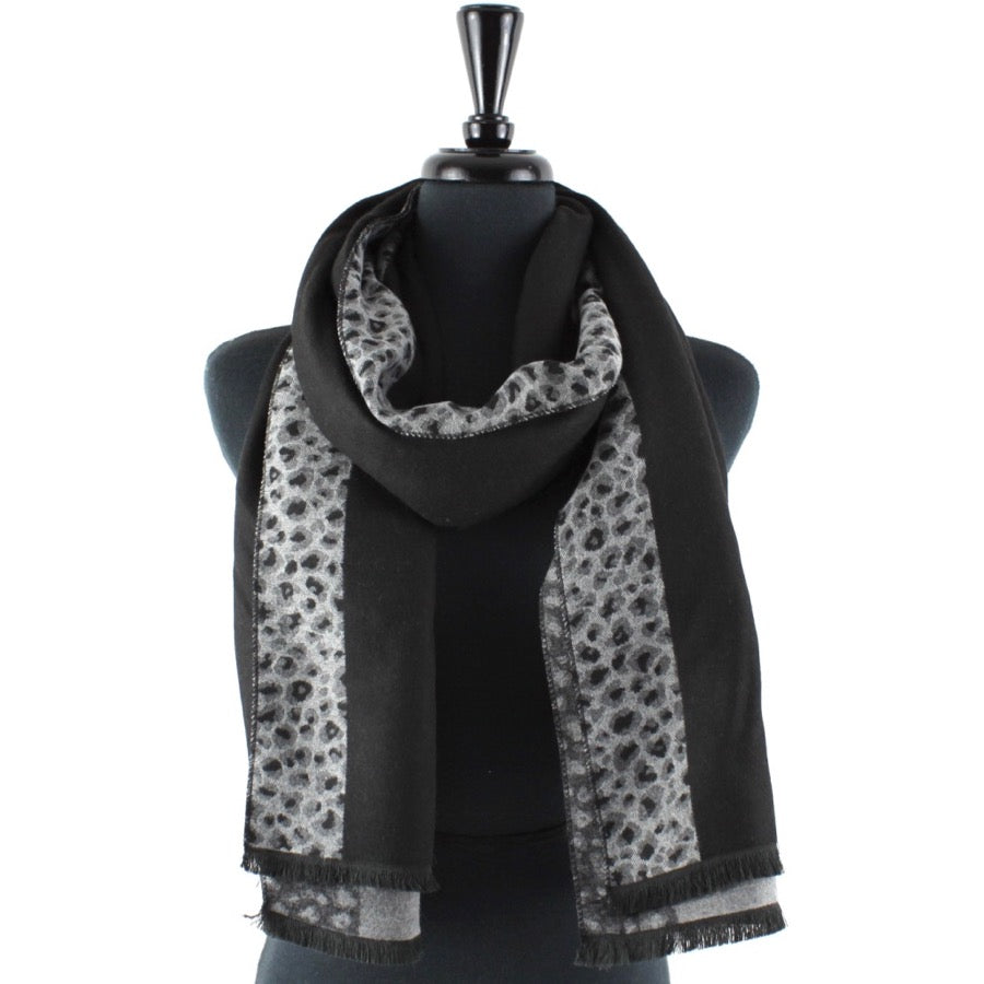 Scarf - Wild Borneo/ Black