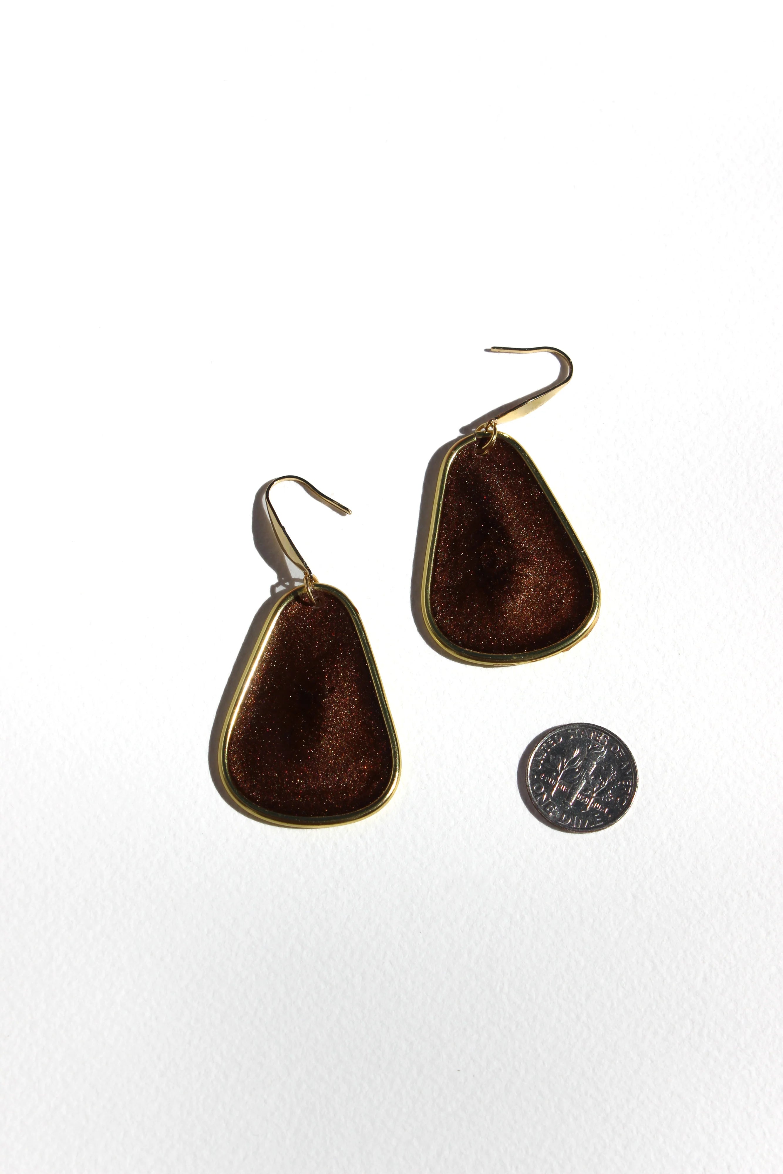 Loud Italians 03 Resin Dangle Statement Earring