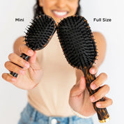 Mini Boar Brush - Tortoise