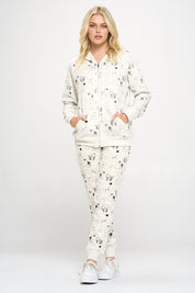 Zip Up Hoodie - Cat All Over