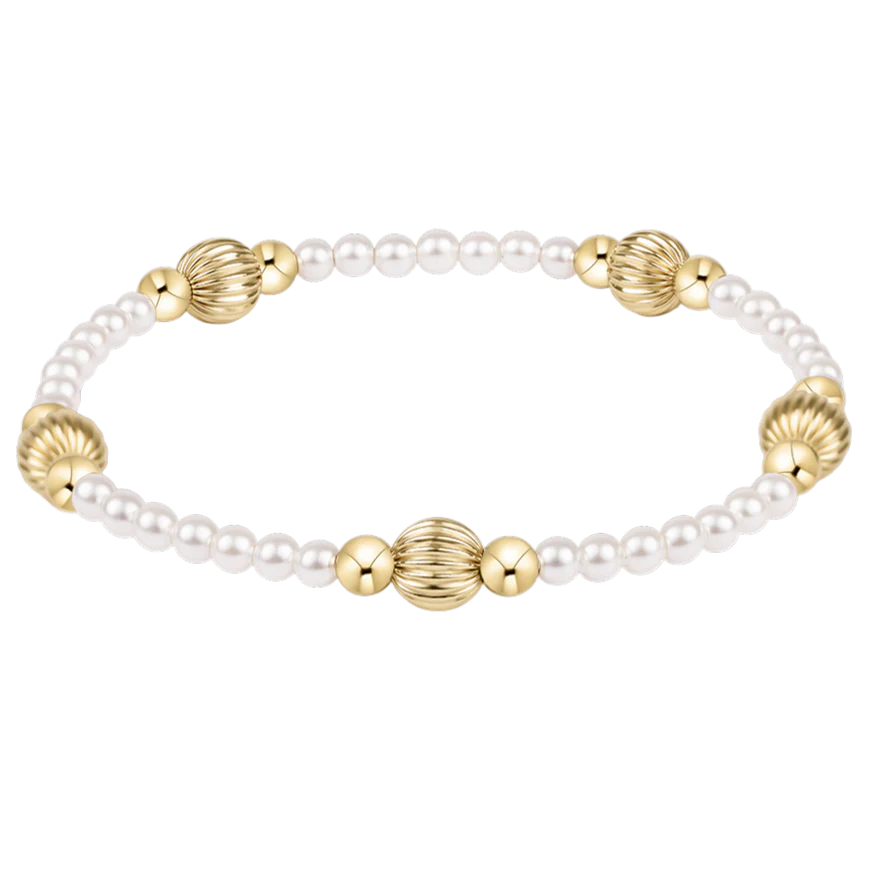 Purpose Dignity 6MM Bead Bracelet - Pearl