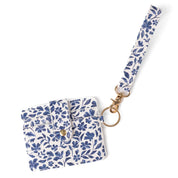 Card Wallet - Porcelain Floral