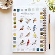 Birds Watercolor Workbook With Watercolor Paint Set