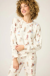 PJ Salvage Ruff On The Range- Long Sleeve Top