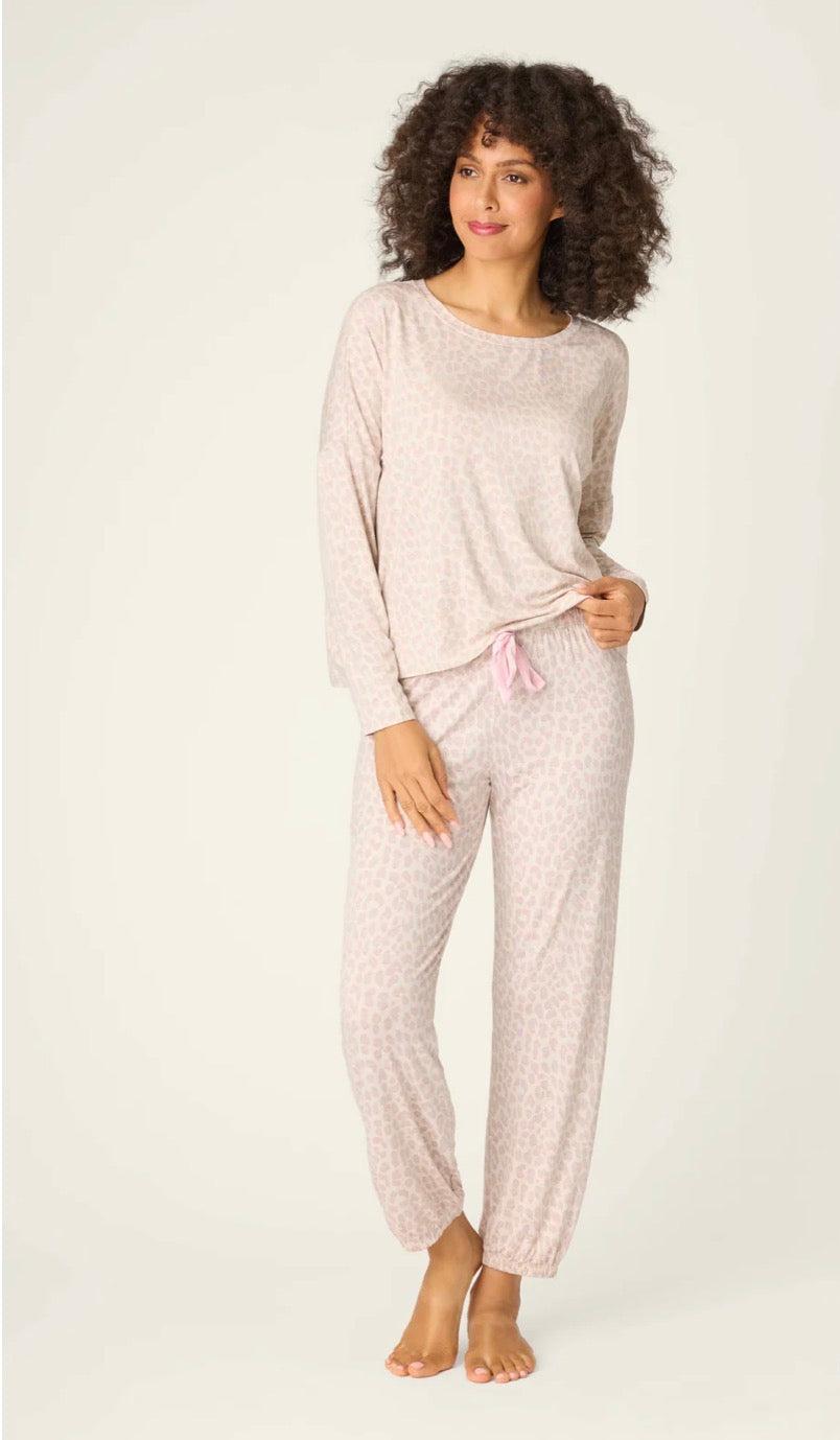 PJ Salvage Luxe Leopard Pant