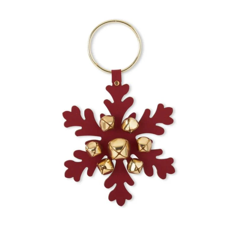 Snowflake Hanger With Bells