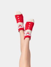 Santa Home Socks - Red