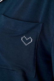 PJ Salvage Pajama Set - Soirée Dreams Deep Navy