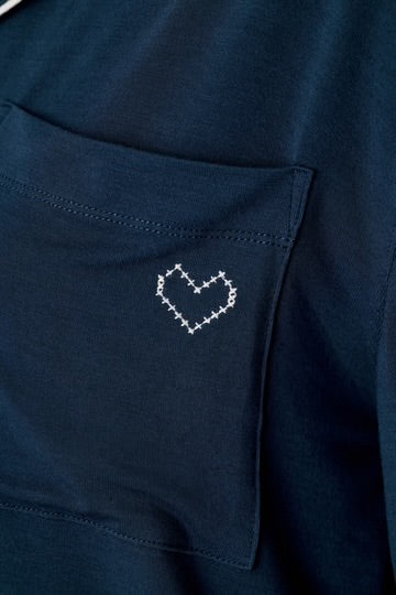 PJ Salvage Pajama Set - Soirée Dreams Deep Navy
