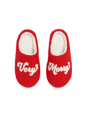 Slippers Verry Merry / Red