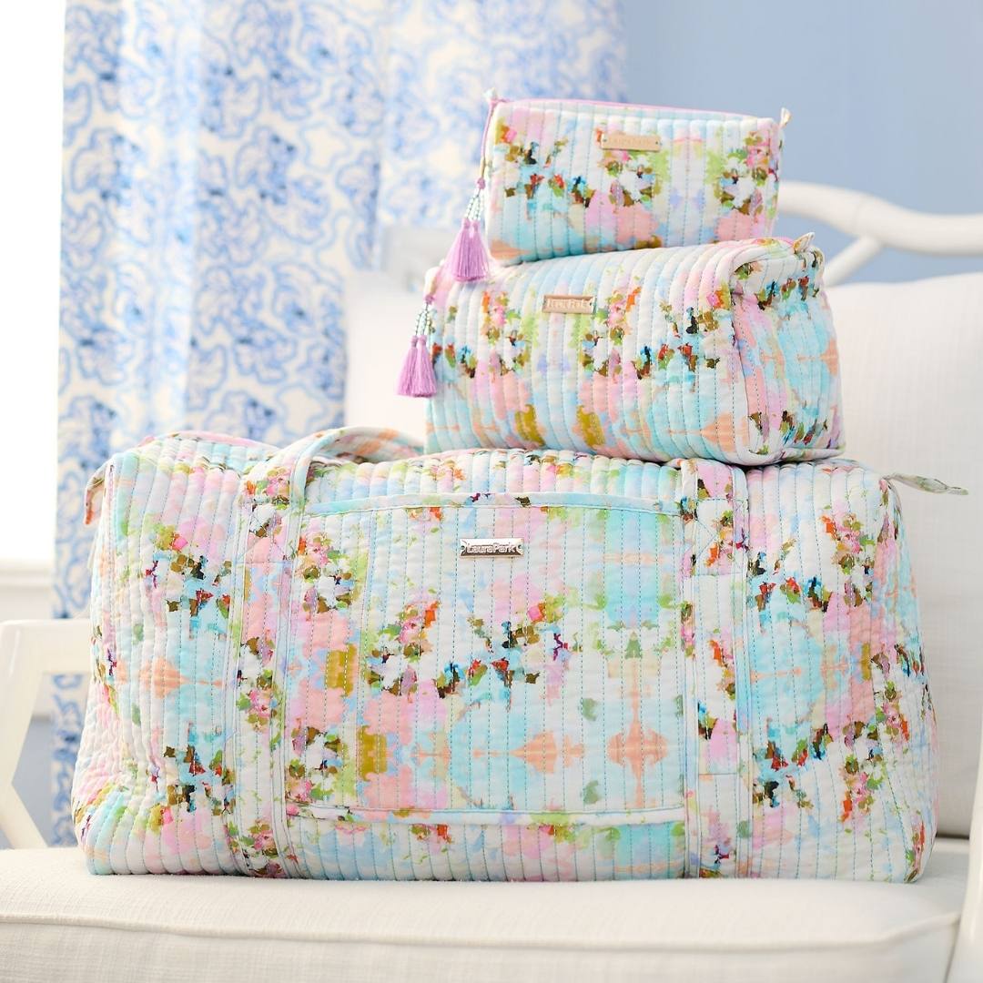 Signature Large Cosmetic Bag - Brooks Avenue