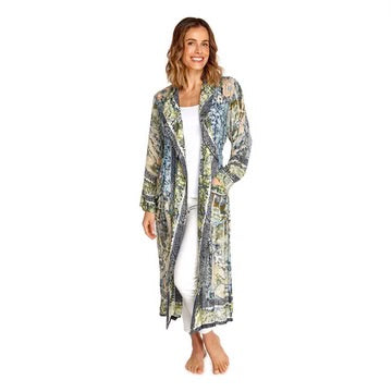 Lightweight Robe Gown- Tapestry Sea