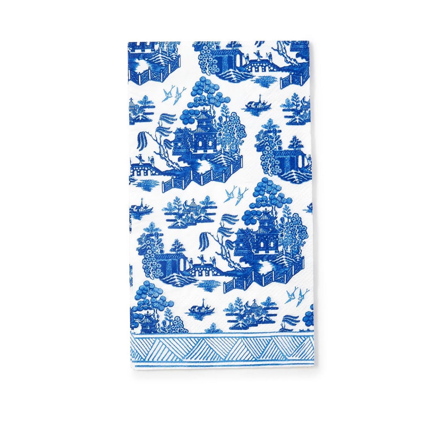 Blue Willow 3-Ply Guest Napkins