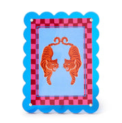 Scalloped Acrylic Photo Frame